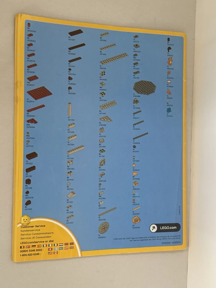 Lego 10235 Instruction Manuals ONLY Creator Winter Village Market No Bricks Incl - Image 4 of 4