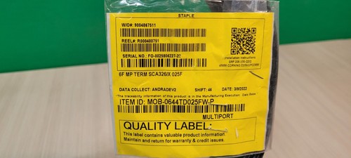 Corning MOB-0444FD025FW-P Stubbed Optisheath Multisport Terminal 4 Port 25 FT - Picture 6 of 6
