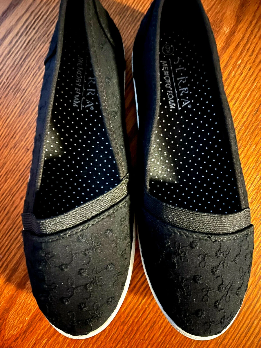 Serra memory foam flats clearance