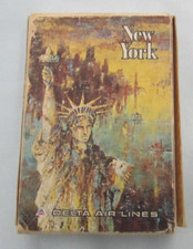 Vintage Delta Airlines NEW YORK Playing Cards...