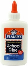 1x ELMER'S Washable School Glue 4 fl. oz. 118 ml 