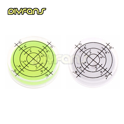 Spirit Bubble Level Degree Mark Surface Round Circular Measuring 32x7mm