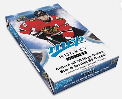 2021/22 Upper Deck MVP Hockey Factory Sealed Hobby Box   