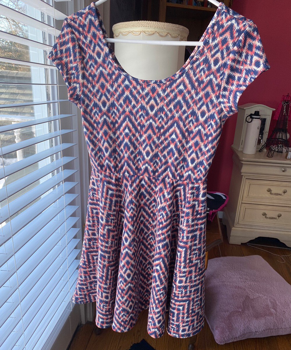 aeropostale skater dress Aeropostale Black and White Skater Dress - Size S
