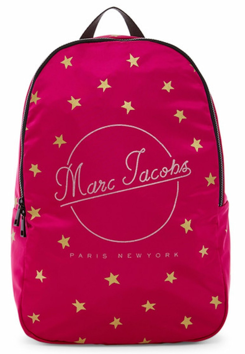 即発送!特価! Marc Jacobs Printed Star Packable M0011378 Marc Jacobs Printed Star Packable Backpack, Pink | eBay