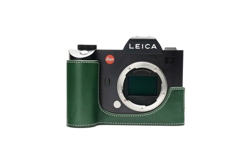 Genuine Real Leather Half Camera Case Bag Cover for Leica SL3 SL2 SL2-S SL - Picture 26 of 108
