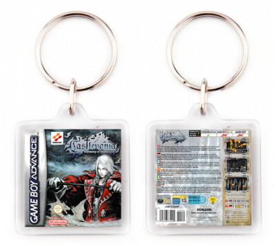 Castlevania Harmony Of Dissonance Nintendo Game Junge Advanced Keychain Keyring