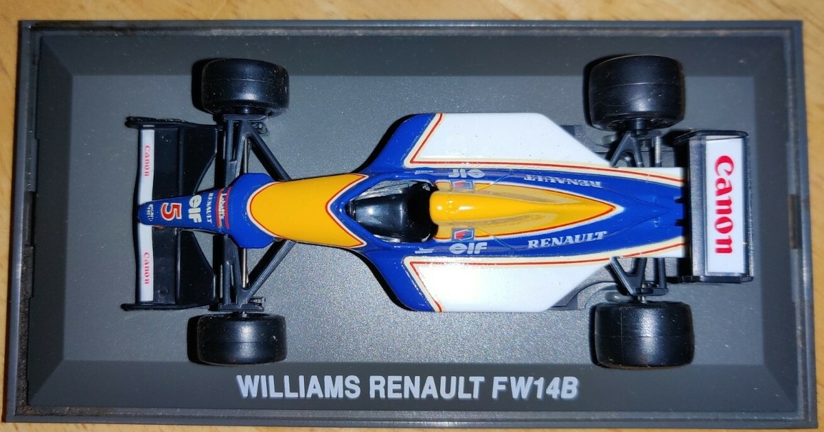 KYOSHO 1:43 F-1 Racer WILLIAMS RENAULT FW14B with case, no box. | eBay