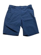 Old Navy Boys Built-In Flex Poly Straight Uniform Shorts Blue Kids Size: 16 