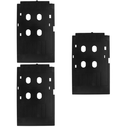 3 Count Plateau De Carte D'identité PVC Étudiant Pour À Cartes Pratique - Photo 3/12