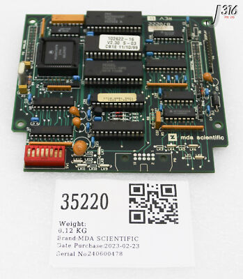 35220 MDA SCIENTIFIC PCB, ASSY 870222 | eBay