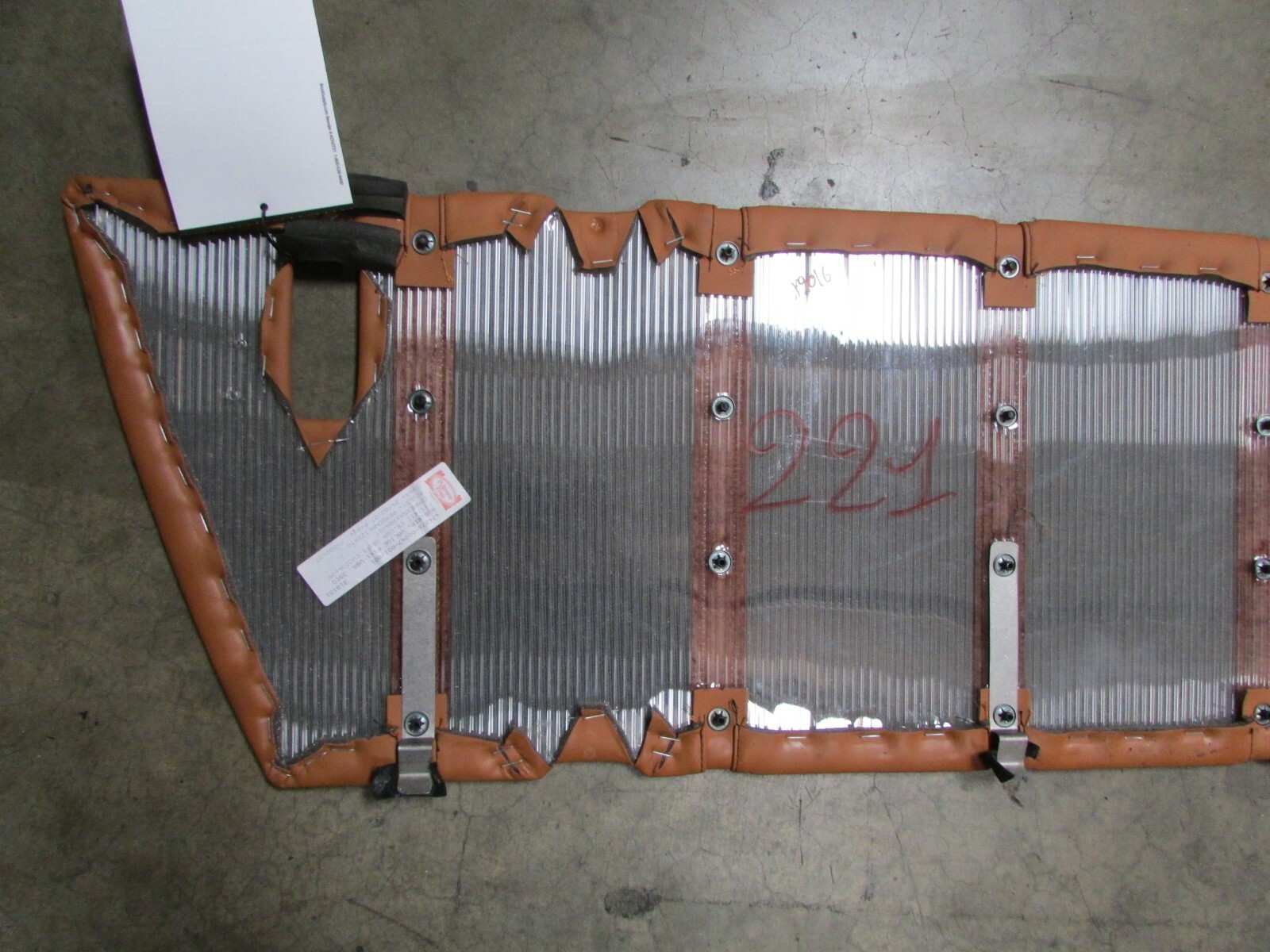 Ferrari 599 GTB, Rear Package Tray, Cuoio, Used, P/N 69128800