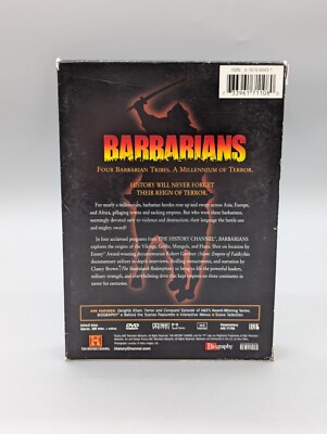 Barbarians 2004 The History Channel DVD 2-Disc Set Tested