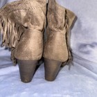 FRINGED ANKLE BOOTS UNBRANDED SIZE 9 M  — photo 5