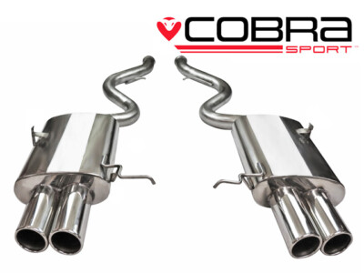 Cobra 2.5'' Performance Exhaust Back Box for BMW M3 E90 E92 E93 (07-12)