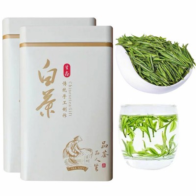 250g Organic Anji White Tea Loose Leaf Chinese Green Tea Gift Pack Bai Cha