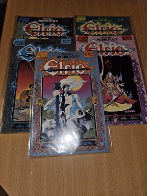Michael Moorcocks Elric Full Set 1 To 5 First Comics Ltd Series 1986
