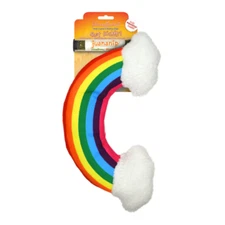 Meowijuana Organic Catnip 12" Rainbow Get Kickin Kicker Cat Toy American Grown