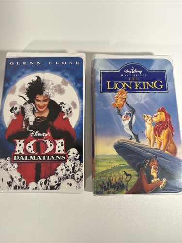 Disney VHS Lot Classics Sleeping Beauty Snow White Cinderella Lion King Bambi - Picture 8 of 11