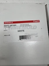 Wiremold 5007C-2RTWH NIB Lot Of 5 NM Deep Device PLT Ortronics See Pics #97