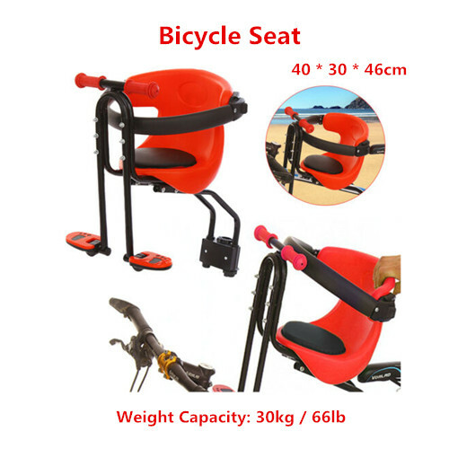 Bicycle Front Seat Baby Child Kids Chair Seat for Mountain Bike With Pedal - Picture 2 of 11