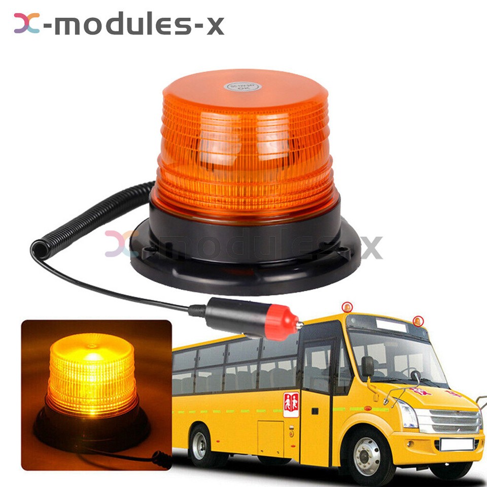 Car Truck Roof Top Warning Light Emergency LED Strobe Light Flashing