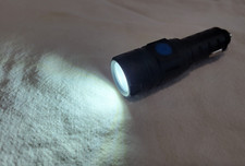 Flashlight Compact Mini Led Super Bright Car Cigarette Lighter Rechargeable 12v