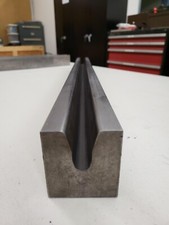 Amada Press Brake Large V Die .984" Opening 32.87" Long Tool #341 Free Shipping