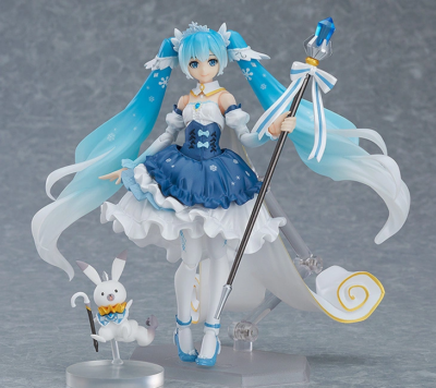 figma 雪ミク  Princess ver. EX-054 Figma EX-054 Snow Miku: Snow Princess ver. (Character Vocal Series