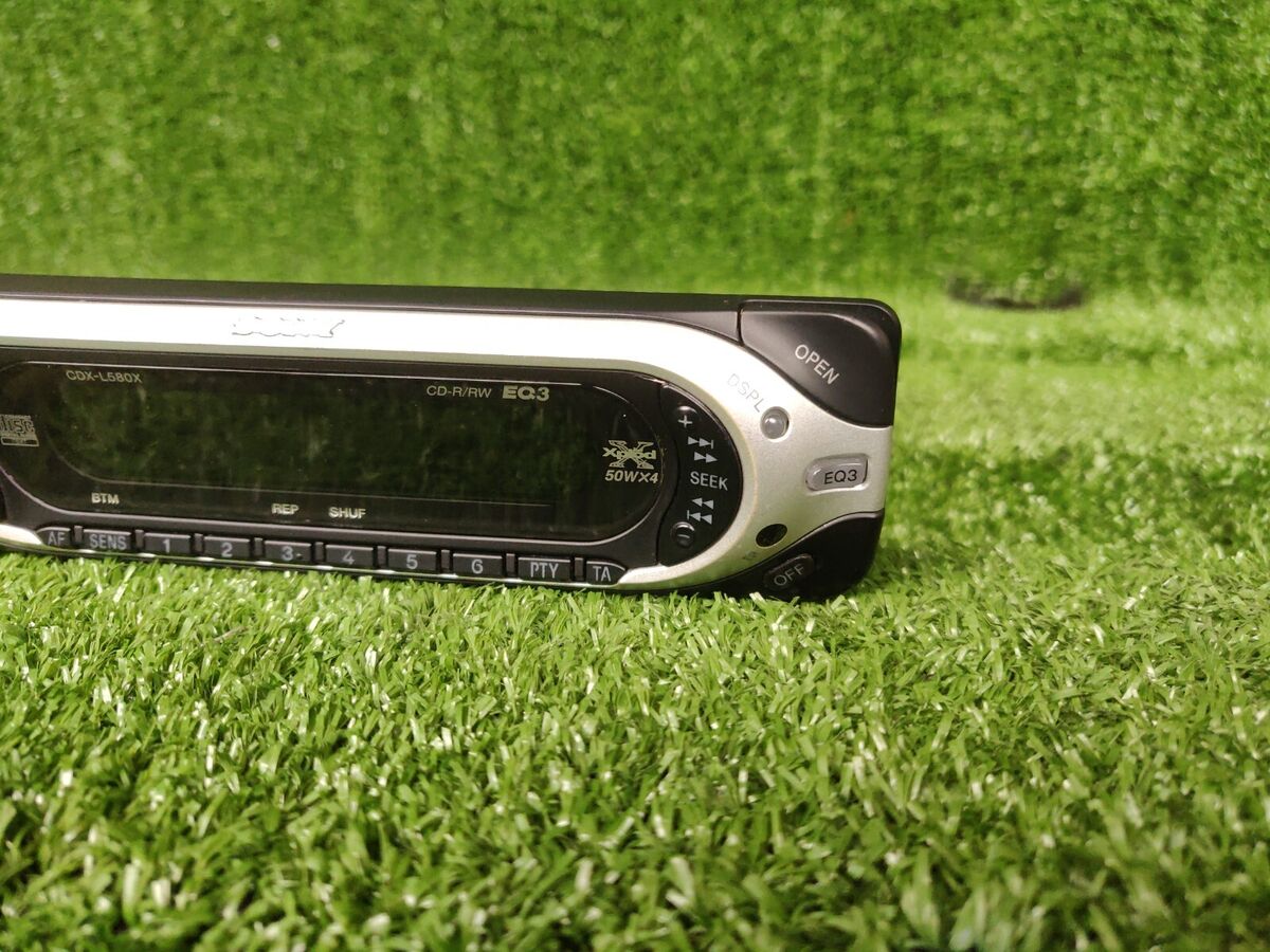 Sony Cdx-l580x Cdxl580x Original Car Radio Faceplate Head Unit