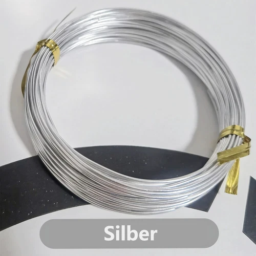 1mm 2mm 3mm Colorful Aluminum Wire Bending Wire Jewelry Wire Craft Wire 5 Meters - Bild 23 von 25