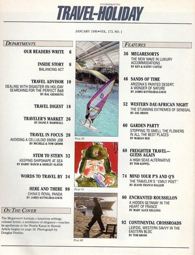 REISE-URLAUB Januar 1990 Mega Resorts Arizona bemalt Desert Roussillon - Bild 2 von 3