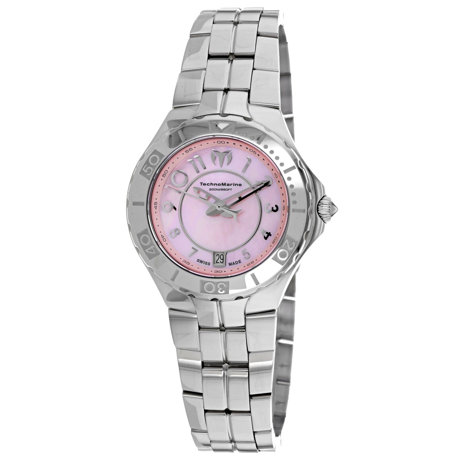 Caso de Plata Relojes de pulsera Hecho en Suiza