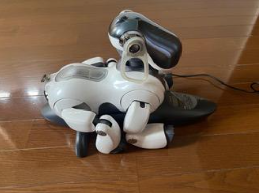 Sony AIBO Model ERS-7 White Robot Dog working with Box gift