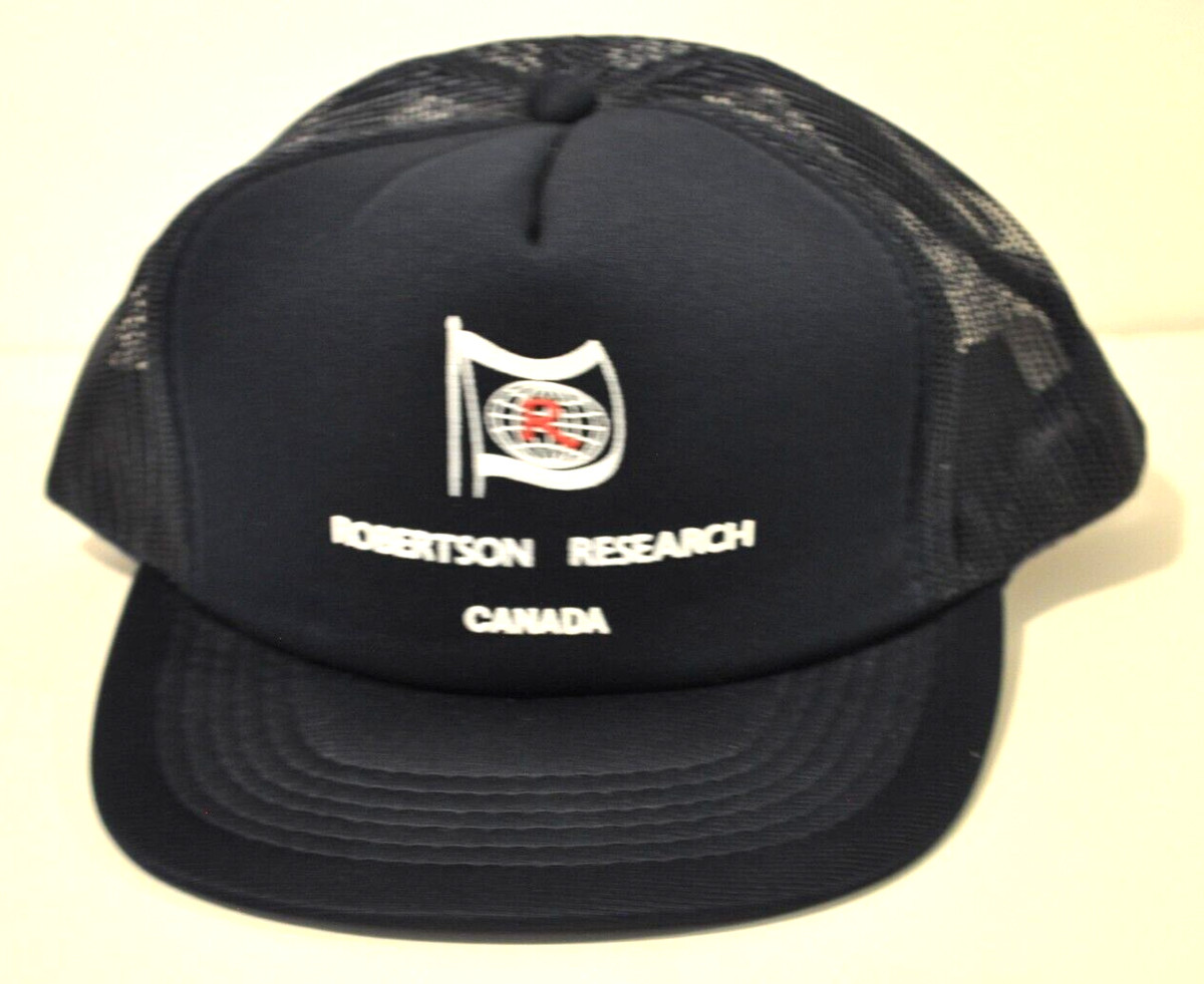 Hat / Cap - Robertson Research Canada (petroleum consulting oil gas trucker)