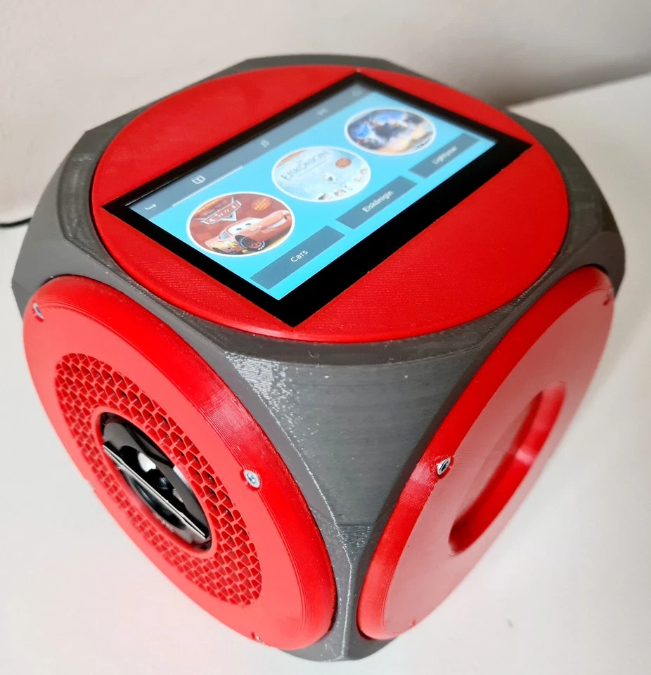 Gehäuse für MuPiBox Phoniebox Musikbox für 10cm Lautsprecher Raspberry WLAN RFID - Bild 3 von 4