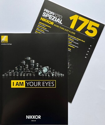 Nikon  I am Your Eyes  Prospekt / Broschüre wie Neu