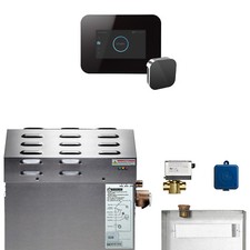 Mr Steam 10kW Steam Bath Generator with iButler1 Package in Black