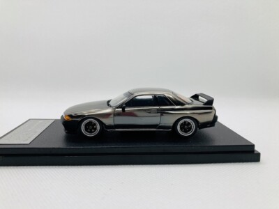 ミニカー hpi-racing 1/43 SKYLINE GT-R Black 1:43 hpi-Racing NISSAN SKYLINE GT-R R32 Black Metal Polish Model