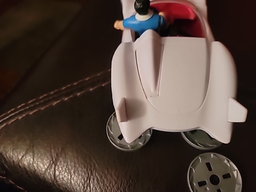 Speed Racer Enterprises Mach 5 & Action Figure Shoots Discs Transforms Warner - Picture 6 of 10