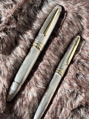 MONTBLANC 146 プラチナ Fニブ Montblanc Meisterstück Platinum-Coated Classique Fountain