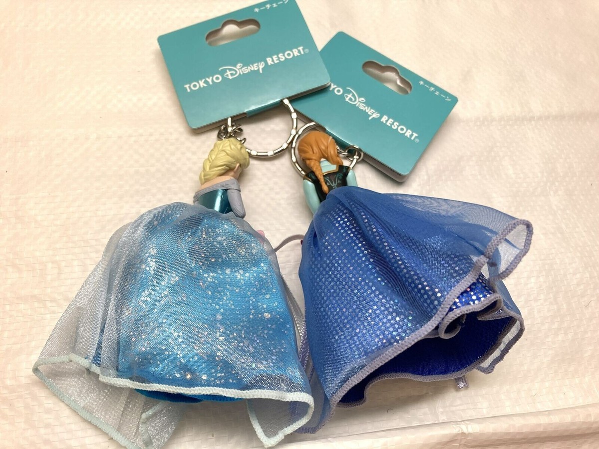 Tokyo Disney Frozen Elsa & Anna Keychain Special Set Fantasy