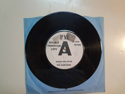 SEARCHERS:Sugar And Spice-Saints And Searchers-U.K.7'' 63 PYE Records 7N.15566 DJ