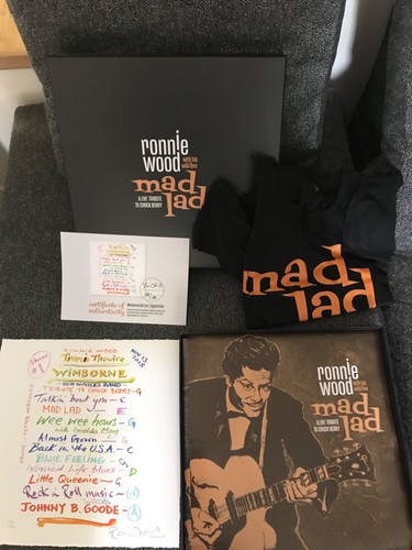 Ronnie Wood "Mad Lad" - Signed Ltd Edition Box - Only 300 copies