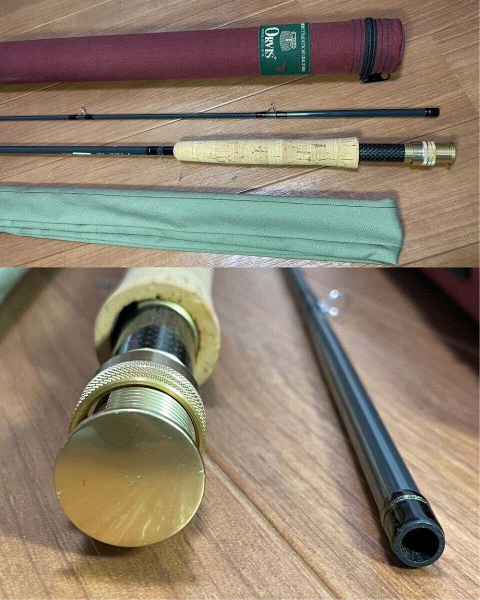 ORVIS HLS 2 Cut Throat 9' #6 3 3/8oz Fly Rod Used From Japan ORVIS HLS 2 Cut Throat 9' #6 3 3/8oz Fly Rod Used From Japan