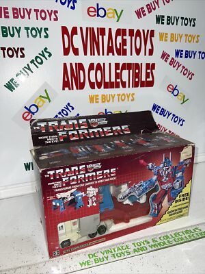 G1 ORIGINAL TRANSFORMERS ULTRA MAGNUS MIB 100% COMPLETE  1985 1986 VINTAGE
