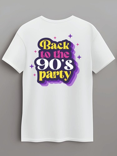 BACK TO THE 90s Tote Bag - 90s Kostüm Outfit Neon Party. - Bild 22 von 32