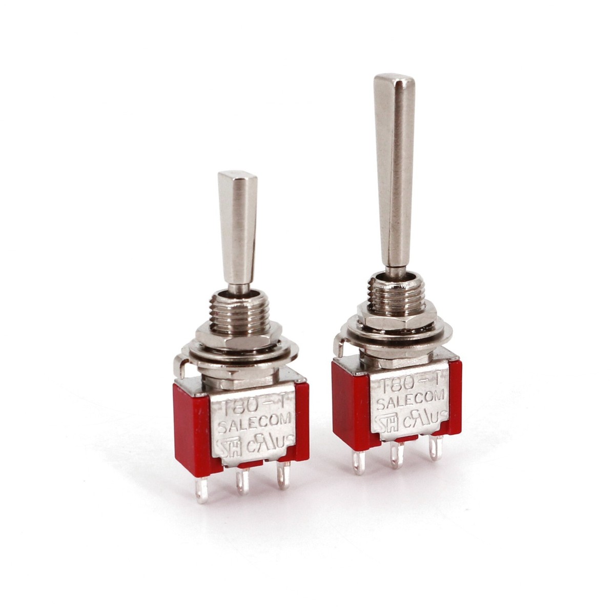 Salecom T80-T Series Flat Handle Mini Toggle Switch for Remote
