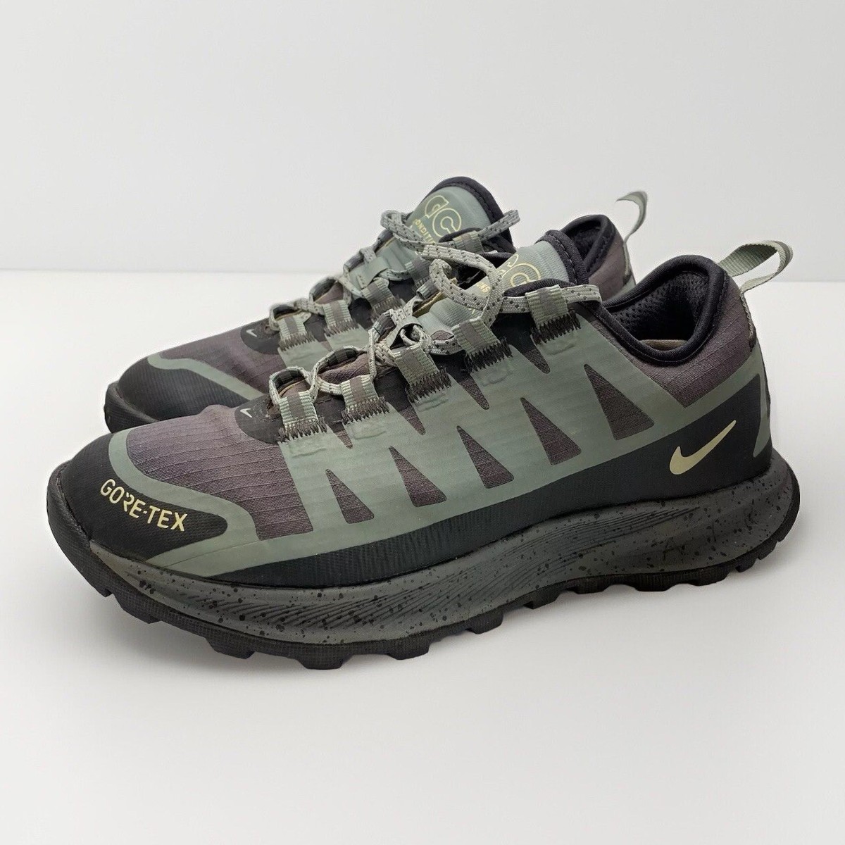Nike ACG Air Nasu Gore-Tex Clay Green US Size 5.5 - UK Size