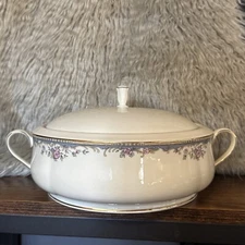 Lenox Southern Vista Round Covered Serving Dish Usa Fine China AMERICAN HOME